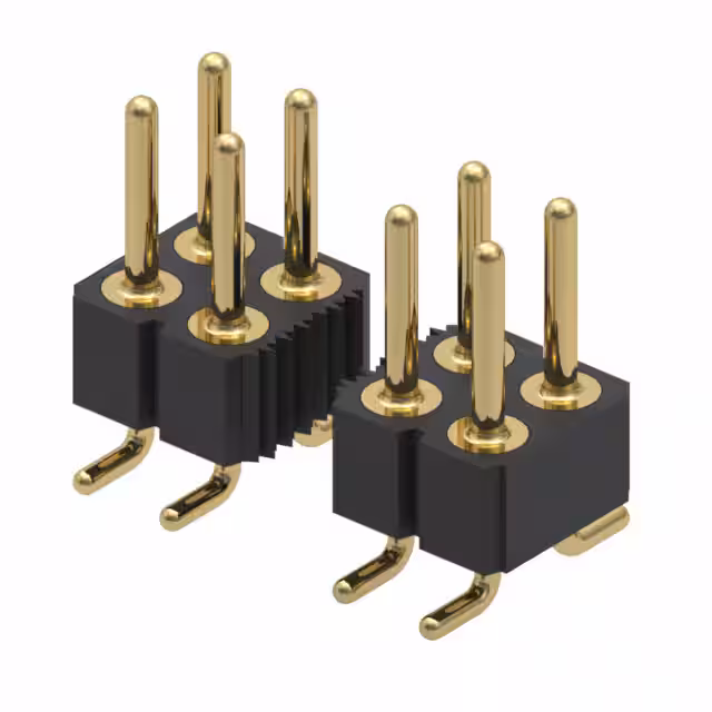 802-10-012-30-001000 Mill-Max Manufacturing Corp.  Headers Male Pins